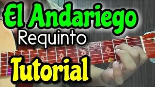 El Andariego - Requinto - TUTORIAL / Alvaro Carrillo