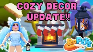 New Cozy Decor Items And New Vehicles Update In RoPets!!