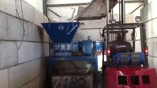 Allumium schredder / schrap shredder