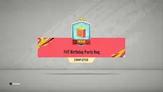 NEW FUT BIRTHDAY PARTY BAG AND GUARANTEED 86+ COMPLETED!! FIFA 20 Ultimate Team