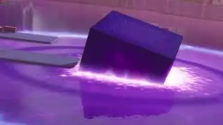I put Wii music over the fortnite cube activation.