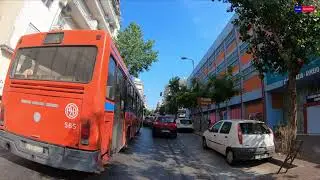 Driving Thessalonikh - Center Downtown 4k