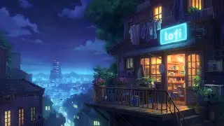Soothing Lofi Ambient Sounds 🎶 Stress Relief & Lonely Train Track Ambience 🌆 Lofi Chill Mix