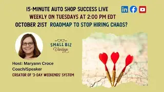 Stop the Hiring Chaos - Auto Shop Success in 15-Minute