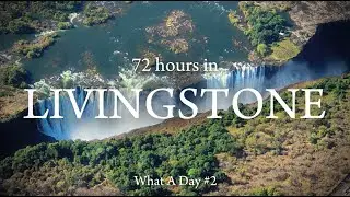 Solo Travel in Livingstone: Helicopter over Victoria Falls & Livingstone Island [WAD #2]