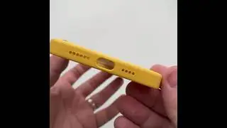 ILoungeMax Silicone Case Yellow for iPhone 12 Pro Max OEM