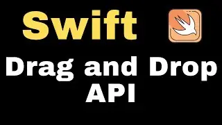 How to use Drag and Drop API in iOS #Swift #Xcode12 #ios