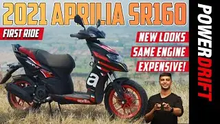 2021 Aprilia SR 160 | What You Should Know | First Ride Review | PowerDrift