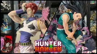 Illumi Zoldyck and Hisoka Morow Statue Unboxings | Hunter Fan Studio (1:6)| Hunter x Hunter