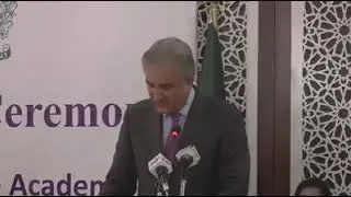 Shah Mahmood Qureshi Speech at 39th Specialized Diplomatic Course Graduation Ceremony