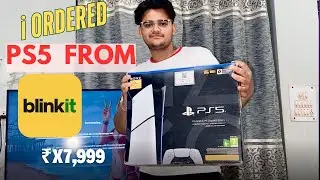 DREAM COME TRUE | BUYING PS5 FROM BLINKIT | PS5 UNBOXING AND FIRTST SETUP REVIEW