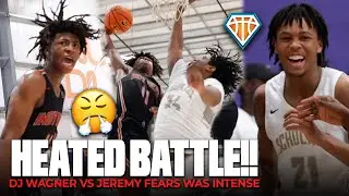 HEATED DJ Wagner vs Jeremy Fears Battle Was The GAME OF THE WEEKEND at EYBL Orlando!! Epic PG Battle
