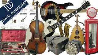 David Duggleby #auction #review - Musical Instruments - 19th April 2024 (UK)
