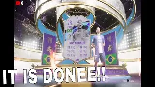 I Finally Completed Cover Stars Ronaldinho! FIFA 23 Ultimate Team!!