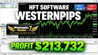 Westernpips HFT Arbitrage EA Review | MY Profit $213732 Example in Forex Market