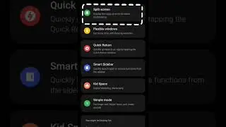 How to turn On Split Screen in OnePlus | Swipe Screen for Split Screen | #oneplus | #shorts