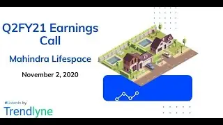Mahindra Lifespace Developers Earnings Call for Q2FY21