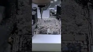iPhone CNC machine. Credit  - Will endu #androidphone #tech  #smartphone #mobile repair