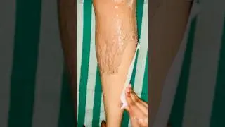 Quick leg wax 🫰😍#legwaxing #smoothskingoals #perfectskin ❤️