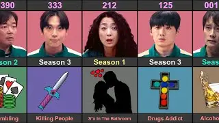 Squid Game Player Bad Habits | Season 1, 2 And 3