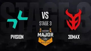 PVISION vs 3DMAX | StarLadder Budapest Major 2025 - STAGE 3 - Day 2