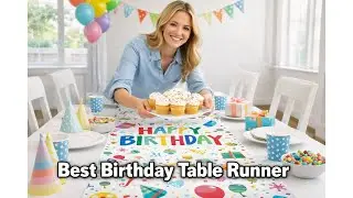 🎂 Обзор скатерти Artoid Mode в горошек бежевого цвета с надписью &laquo;С днем ​​рождения&raquo; &ndash; стоит ли п...