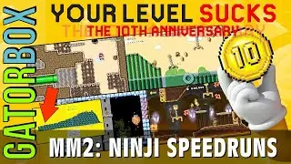 Mario Maker 2: Все курсы ниндзя | Ваш уровень &mdash; отстой: 10-я годовщина (2025)