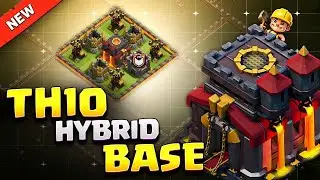TH10 Hybrid Base / Clash of Clans