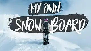 J'AI CR&Eacute;&Eacute; MA PLANCHE DE SNOWBOARD (Decathlon Park&Ride 900PRO)