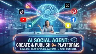 How to manage social media using AI Agent in one click | DM Viral AI