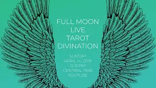 Full Moon Tarot Reading - April 2019