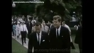 May 21, 1963 - President John F. Kennedy Greets Astronaut Major L. Gordon Cooper and Family