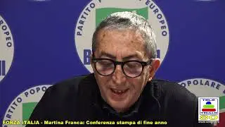 FORZA ITALIA - Martina Franca: Conferenza stampa di fine anno 30/12/2025