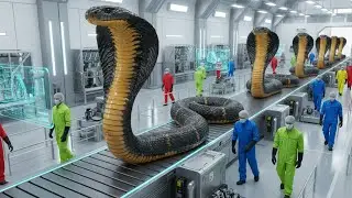 📘 Step Inside the Ultra-Clean King Cobra Antivenom Facility (2025) 🏭