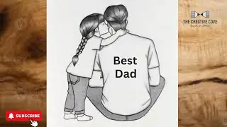 Father's Day Special Drawing with pencil / How to draw Father's day drawing tutorial / Best Dad Art