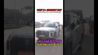 MG Majestor Spied on Indian Roads &ndash; First Look at MG&rsquo;s New Flagship SUV #fortuner #mg #suvcars