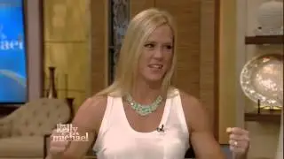 Holly Holm on LIVE with Kelly and Michael