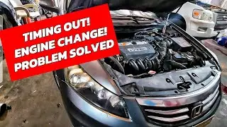 P0341 Honda After Engine Change | Timing Out Problem | Camshaft & Crank Signal Fix