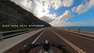 Bulli pass to stanwell | Motorcycle POV | Seacliff bridge
