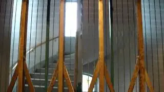 Test the safety on the Flohrs traction elevator @ Wallingatan 37 in Stockholm.