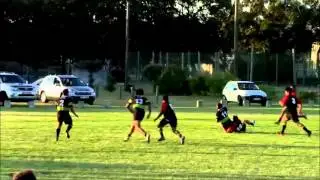 Lehor Lubbe try versus Helderberg Rugby Club