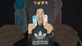 ASMR AMERICA ORIGINAL DUBBLE BUBBLE JELLY GUM (3 FRUIT FLAVOR) #shorts
