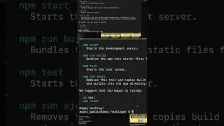 Не забудьте: подготовьте свое React-приложение к развертыванию! 🛠️ #ReactApp #NPM #BuildProcess