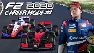 F2 2020 Shwartzman Career Mode #2 | DRAMATIC SPRINT RACE!