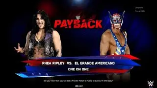 RHEA RIPLEY defeats PrinceSyre7265