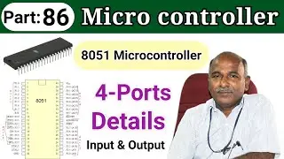8051 Microcontroller Ports details