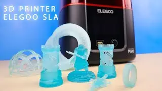 A SOLID BODY FROM A LIQUID? 3D PRINTER ELEGOO MARS 3 PRO!