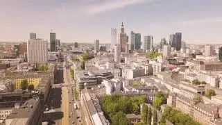 Poznaj z nami Warszawę! | Warszawa z drona | Dron | Podniebne Nagrywki