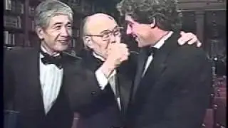 Ayrton Senna and Soichiro Honda at FIA 1990