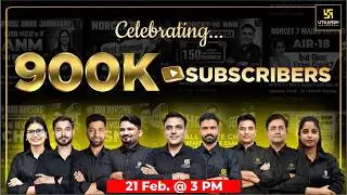 Celebrating 900k Subscribers 💪💪 Utkarsh Nursing Classes ❤️
